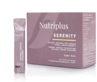 Nutriplus Serenity čaj s citrónovou příchutí, 1,7 g x 30 ks