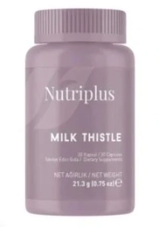 Nutriplus Ostropestřec mariánský- semena, ve formě kapslí, 21,3 g (30 kapslí).