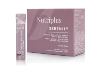 Nutriplus Serenity čaj s Earl grey příchutí, 1,7 g x 30 ks