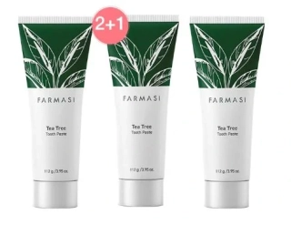 3x Zubní pasta s tea tree 
